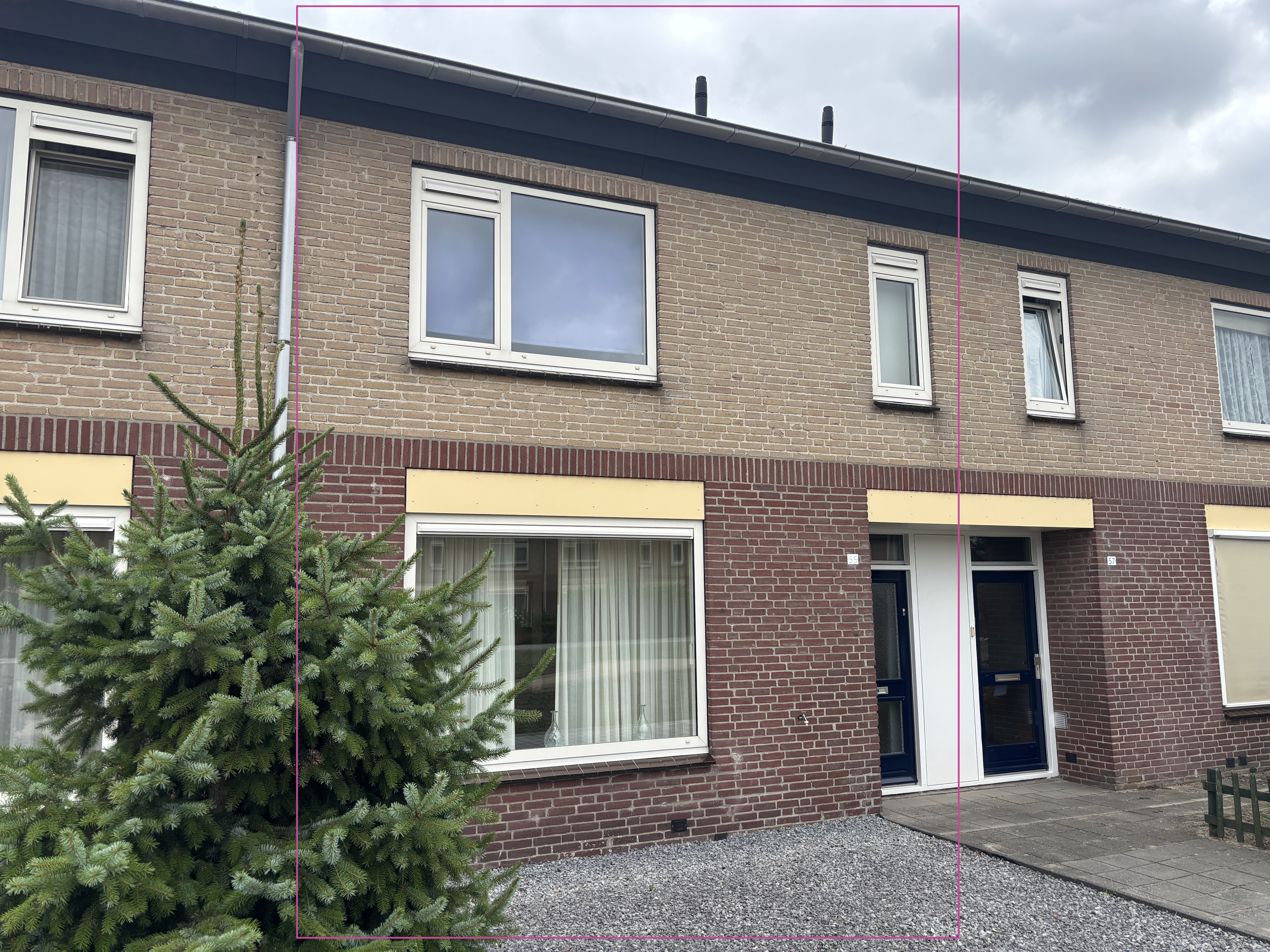 Terraced house for rent: Glorieuxlaan 55, Voorburg en omgeving Vught